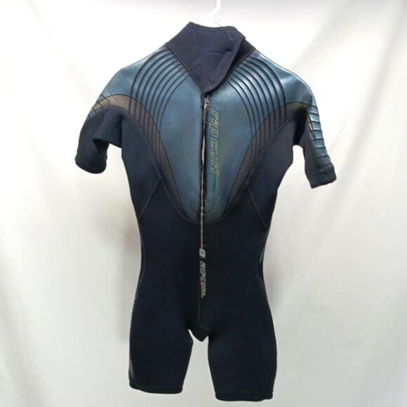 Rip Curl Slick Skin Ultimate Elastic Spring Suit Back Zip Short Sleeve Mens M... - Picture 4 of 16